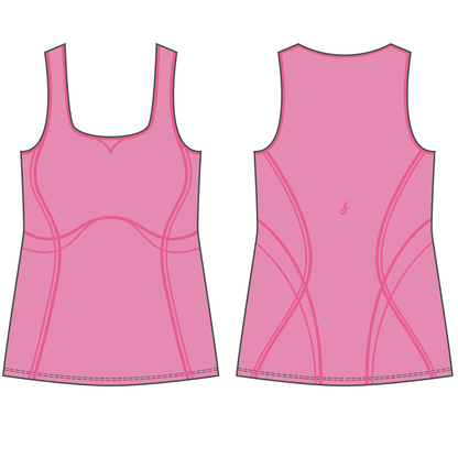 Body Sculpt Long Bra Tank, A-D Cups