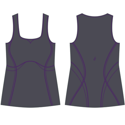 Body Sculpt Long Bra Tank, A-D Cups