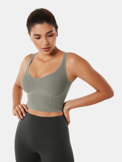 Body Sculpt Bra Tank, A-D Cups