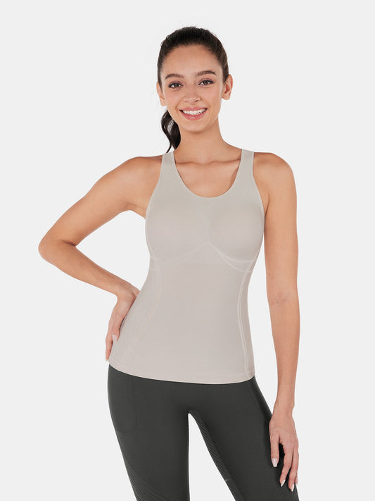 Body Sculpt Long Bra Tank, A-D Cups