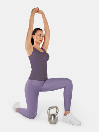 Body Sculpt Long Bra Tank, A-D Cups