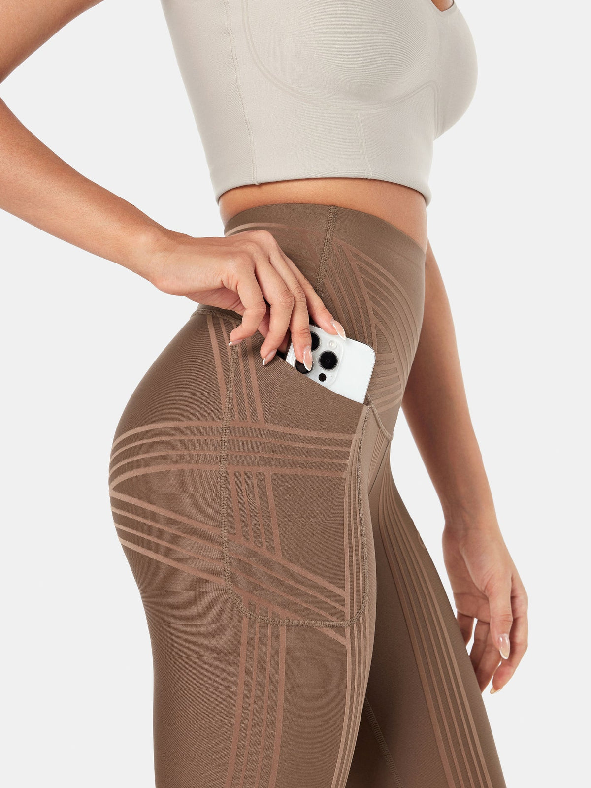 PowerBand Resistance 7/8 Leggings (Reversible Wear)