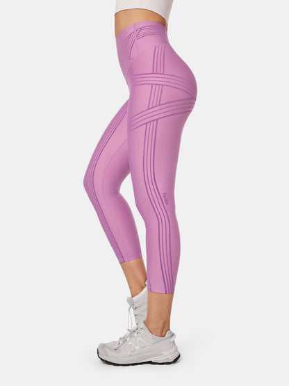 PowerBand Resistance 7/8 Leggings (Reversible Wear)