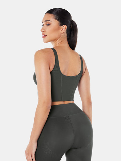 Body Sculpt Bra Tank, A-D Cups
